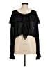 Tularosa 100% Polyester Black Long Sleeve Blouse Size M - photo 1