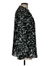Dokotoo 100% Polyester Stars Black Long Sleeve Blouse Size L - photo 4