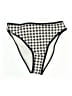 Cupshe Checkered-gingham Ivory Swimsuit Bottoms Size M - photo 1
