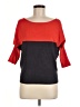 It's Our Time Color Block Red Pullover Sweater Size M - photo 1