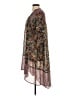 Xhilaration 100% Polyester Burgundy Purple Kimono Size XS - photo 5