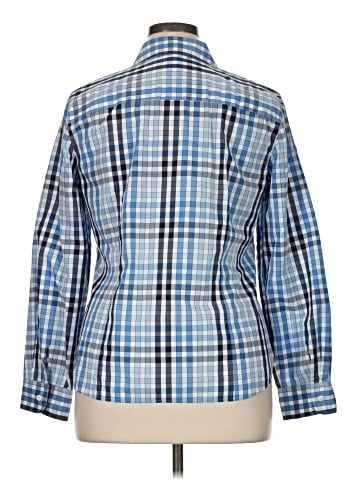 Foxcroft Long Sleeve Button-Down Shirt (view 2)