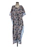 Assorted Brands Paisley Blue Casual Dress Size P (petite) - photo 1