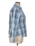 Foxcroft Plaid Blue Long Sleeve Button-Down Shirt Size 14 - photo 4