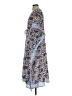 Assorted Brands Paisley Blue Casual Dress Size P (petite) - photo 5