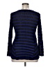 AB Studio Blue Long Sleeve Top Size XL - photo 2