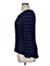AB Studio Blue Long Sleeve Top Size XL - photo 5