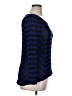 AB Studio Blue Long Sleeve Top Size XL - photo 4