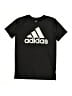 Adidas 100% Polyester Black Active T-Shirt Size 14 - 16 - photo 1