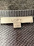 Ann Taylor LOFT 100% Cotton Solid Gray Pullover Sweater Size XL - photo 7
