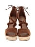 Ugg Tan Brown Wedges Size 10 - photo 2