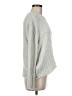 Cynthia Rowley TJX 100% Polyester Solid Gray Pullover Sweater Size M - photo 4