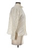 MNG Ivory Long Sleeve Blouse Size 4 - photo 4