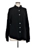 Automet 100% Rayon Black Long Sleeve Button-Down Shirt Size M - photo 1