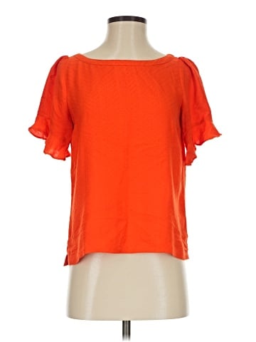 Ann Taylor LOFT Short Sleeve Blouse (view 1)