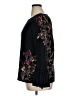 Chico's 100% Cotton Floral Black Pullover Sweater Size XL (3) - photo 5
