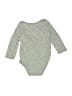 Nike Graphic Gray Long Sleeve Onesie 12-18 MO / 18 MO - photo 2