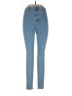 Topshop Solid Blue Jeans Size 34 waist - photo 1