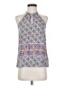 Fun2Fun 100% Rayon Purple Sleeveless Blouse Size S - photo 1