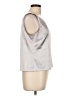 Sag Harbor 100% Polyester Silver Sleeveless Blouse Size 12 - photo 4