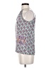Fun2Fun 100% Rayon Purple Sleeveless Blouse Size S - photo 5