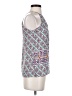 Fun2Fun 100% Rayon Purple Sleeveless Blouse Size S - photo 4