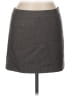 Theory Houndstooth Gray Casual Skirt Size 6 - photo 1
