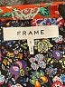 FRAME 100% Viscose Floral Red Long Sleeve Blouse Size S - photo 7