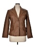 Chadwicks 100% Leather Brown Blazer Size 14 (petite) - photo 1