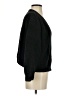 Express 100% Polyester Solid Black Pullover Sweater Size S - photo 4