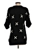 Liz Claiborne Stars Black Pullover Sweater Size S - photo 2