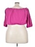 ELOQUII Elements Pink 3/4 Sleeve Blouse Size 22/24 - photo 2