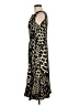 Perceptions Animal Print Gold Cocktail Dress Size M - photo 5