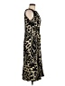 Perceptions Animal Print Gold Cocktail Dress Size M - photo 4