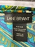 Lane Bryant Paisley Green Long Sleeve Blouse Size 22 - 24 Plus - photo 7