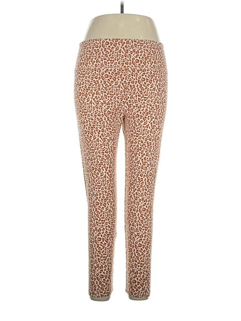 Pre-owned Lou & Grey Casual Pants In Brown