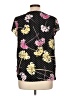 Roz & Ali Black Short Sleeve Blouse Size L - photo 2