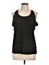 Danskin Now Black Sleeveless T-Shirt Size L - photo 1