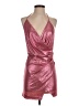 Superdown 100% Polyester Metallic Pink Cocktail Dress Size S - photo 1