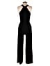 Kaari Blue Solid Black Jumpsuit Size XS - photo 2