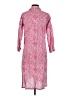 Assorted Brands Paisley Pink Casual Dress Size S - photo 2