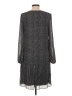 DKNY 100% Polyester Tweed Gray Casual Dress Size 10 - photo 2