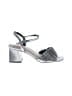 Chico's Metallic Silver Sandals Size 7 1/2 - photo 1