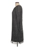DKNY 100% Polyester Tweed Gray Casual Dress Size 10 - photo 5