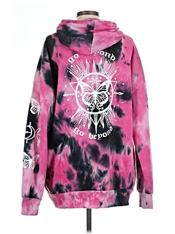 Orange Kiss Pullover Hoodie (view 2)
