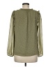 DR2 100% Polyester Green Long Sleeve Blouse Size M - photo 2