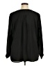 NY Collection 100% Polyester Black Long Sleeve Blouse Size 1X - photo 2