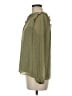 DR2 100% Polyester Green Long Sleeve Blouse Size M - photo 5