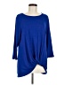 Gibson Blue 3/4 Sleeve Top Size M - photo 1