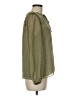 DR2 100% Polyester Green Long Sleeve Blouse Size M - photo 4